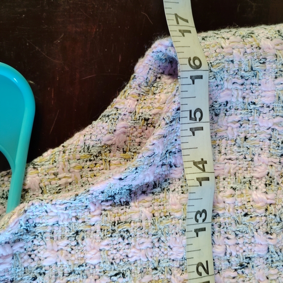 Pomander Place Bianca Tweed Dress Peoni Pink Size XS - Picture 7 of 8